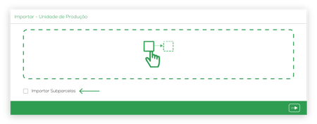 Conexões - Nova UP - Modal 4 - Importar Subparcelas