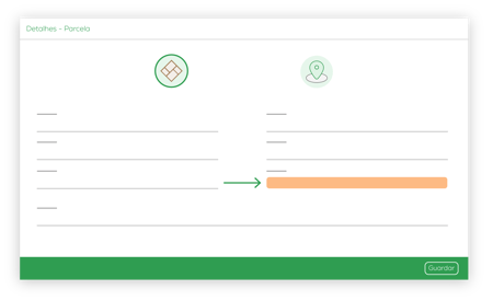 Produção Def - UP - Parcela - Detalhes - Formulário com cor
